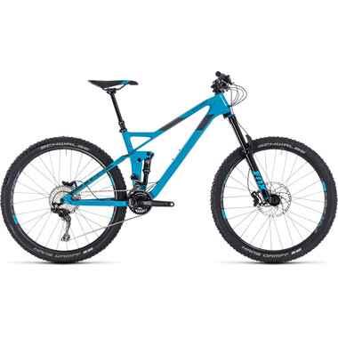 Mountain Bike CUBE STEREO 140 HPC RACE 27,5" Azul/Negro 2018 0